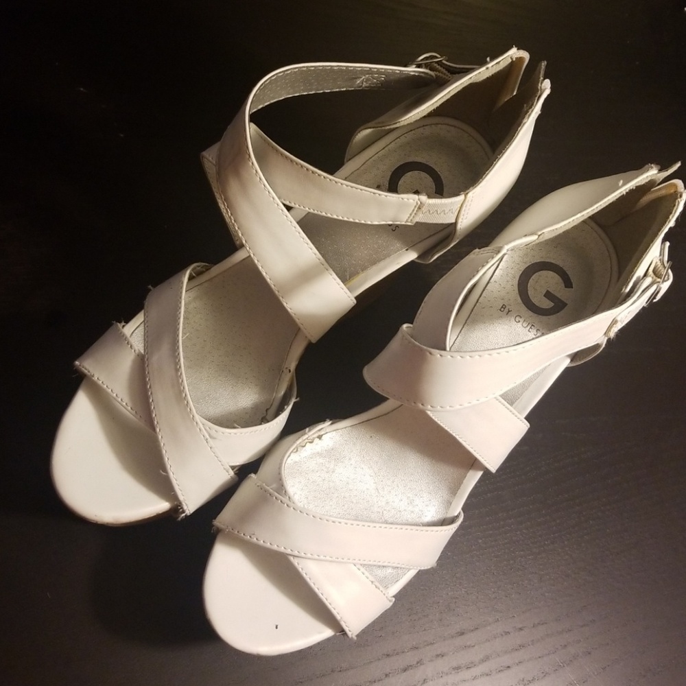 Guess platform wedges